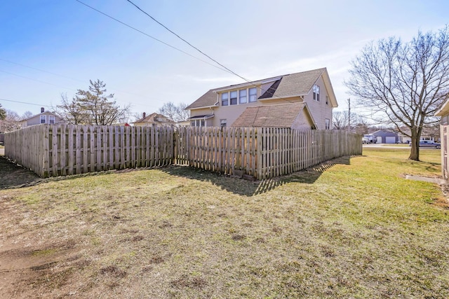 exterior space featuring fence