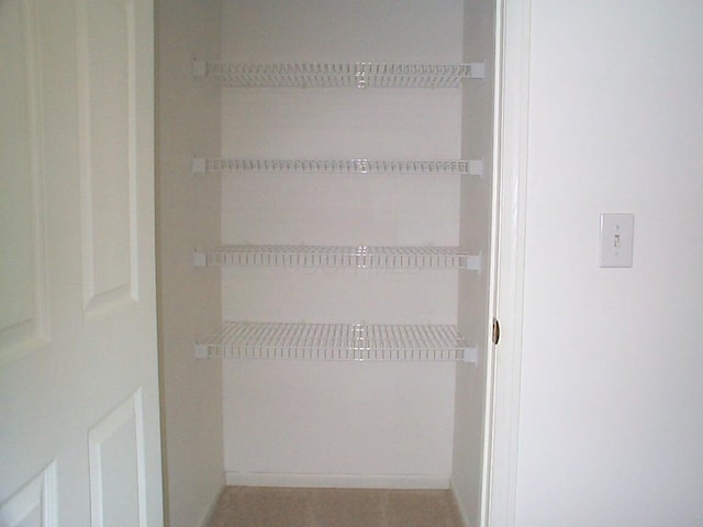 view of closet