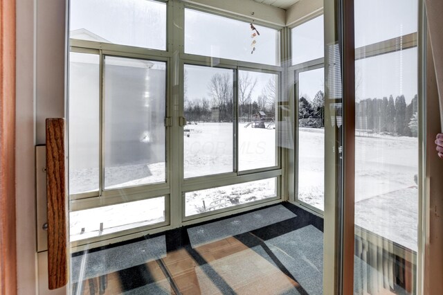 entryway with a healthy amount of sunlight