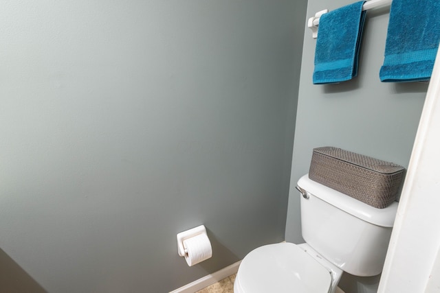 bathroom with toilet