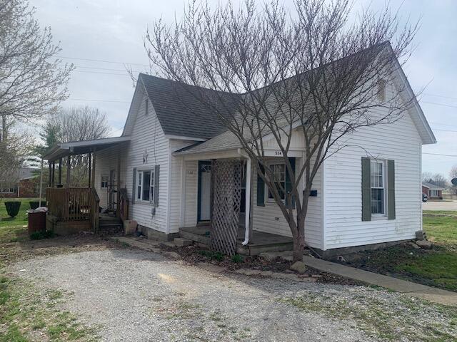 534 Waddell St, Greenfield, OH 45123 - view of front of property featuring a shingled roof and covered porch