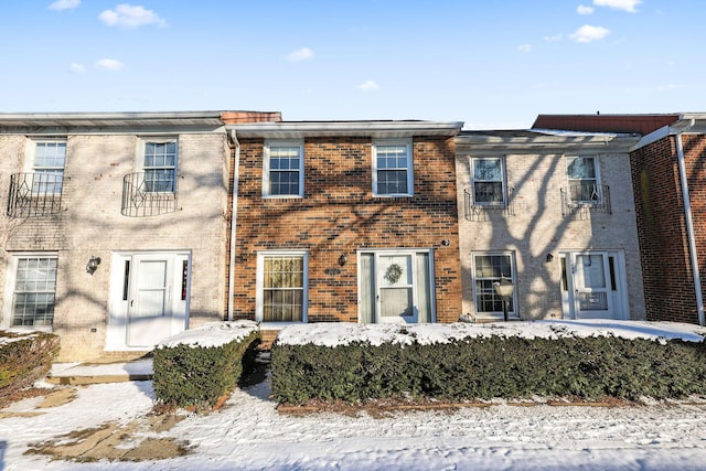 view of townhome / multi-family property