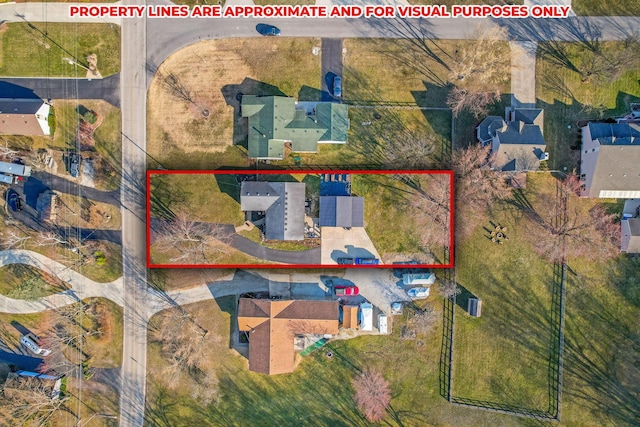 1545 E Choctaw Dr, London, OH 43140 - aerial view
