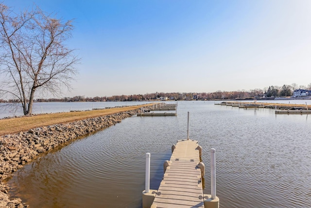 1545 E Choctaw Dr, London, OH 43140 - view of dock featuring a water view