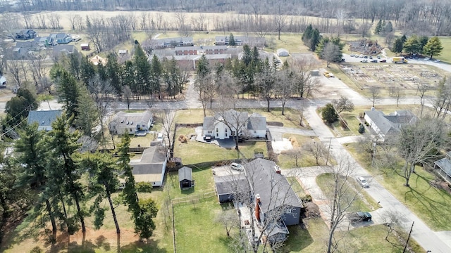 bird's eye view featuring a residential view