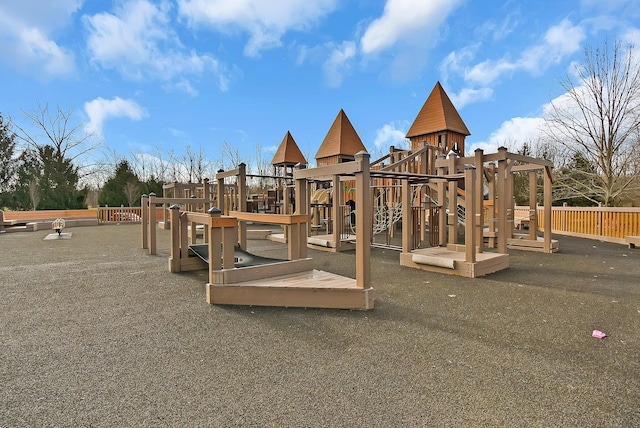 view of community playground