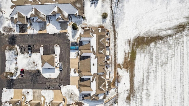 drone / aerial view featuring a residential view