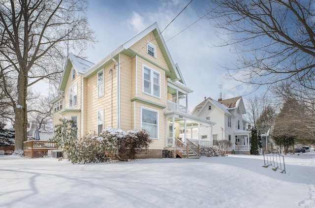 view of victorian-style house