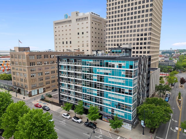 view of property with a view of city