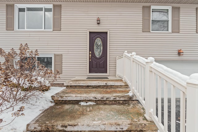 view of property entrance