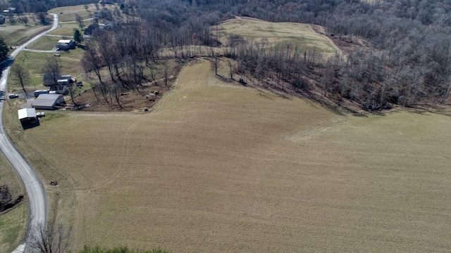 1295 Maple Brook Rd, New Concord, OH 43762 - bird's eye view featuring a rural view