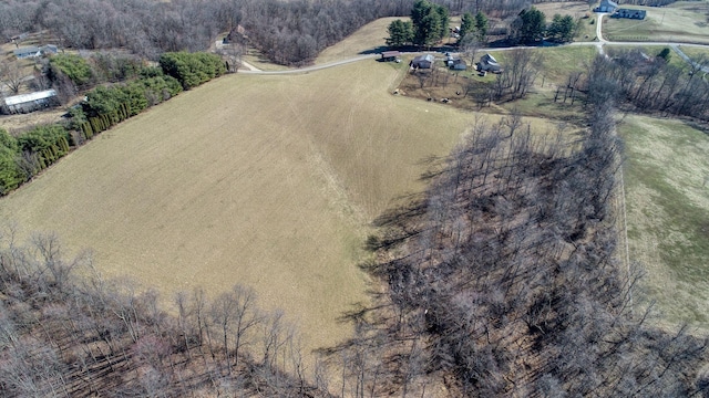 1295 Maple Brook Rd, New Concord, OH 43762 - bird's eye view with a rural view