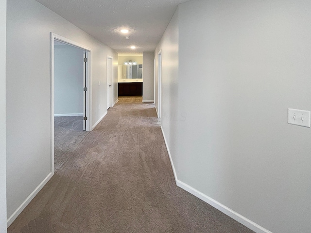 1128 Legacy Ln, Pataskala, OH 43062 - hall with carpet floors and baseboards