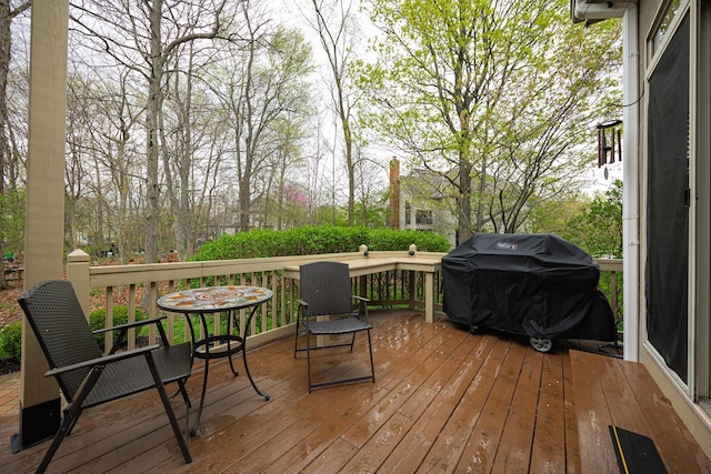 413 Ashmoore Cir E, Powell, OH 43065 - deck with area for grilling