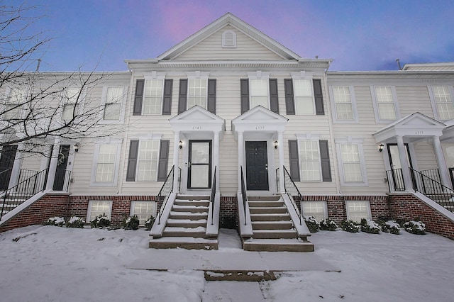 view of townhome / multi-family property