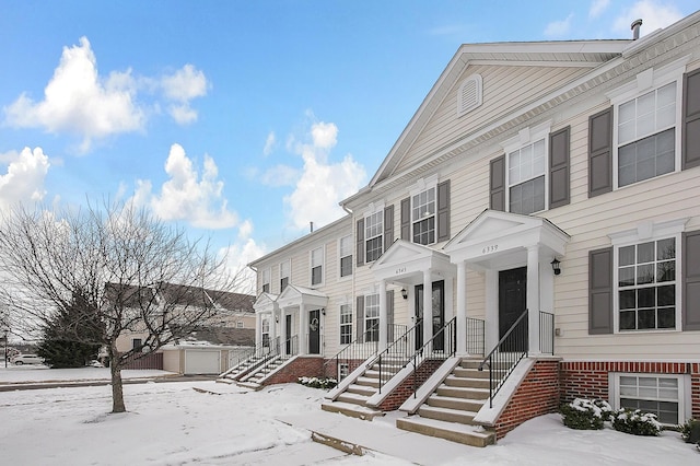 view of townhome / multi-family property