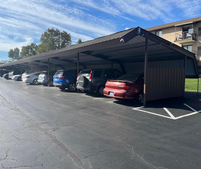 5885 Beechcroft Rd Unit 110, Columbus, OH 43229 - view of covered parking lot