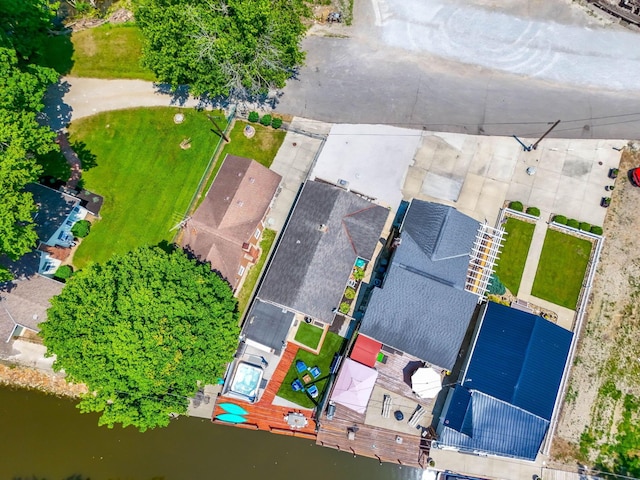 drone / aerial view