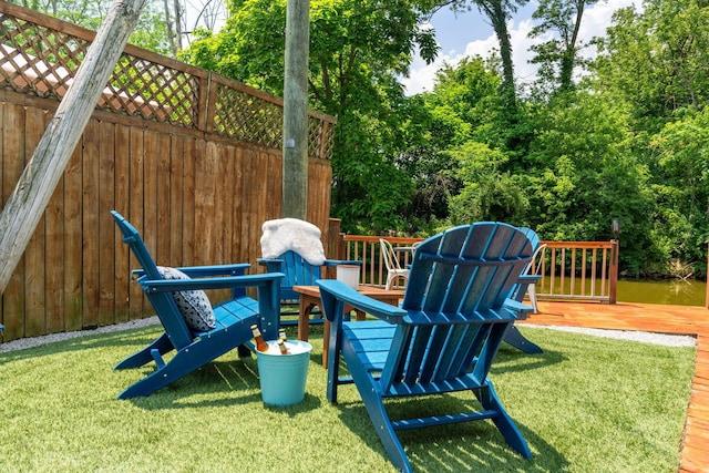 view of jungle gym featuring a yard