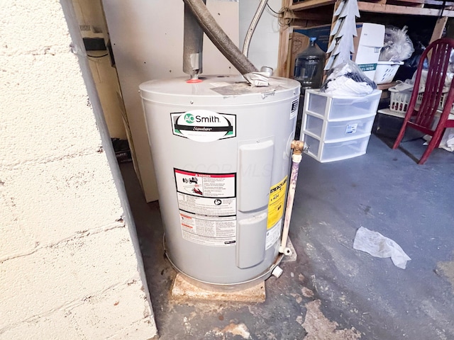 utilities with water heater