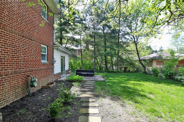 2938 Sherwood Rd, Columbus, OH 43209 - view of green lawn featuring a jacuzzi