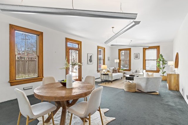 view of dining room