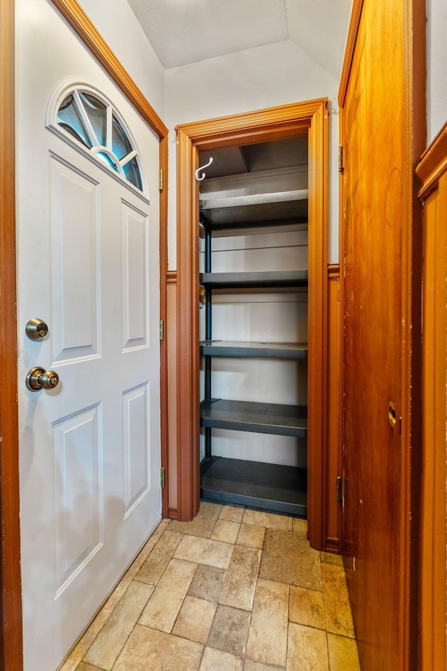 view of pantry