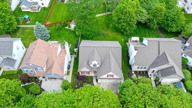 6266 Misty Cove Ln, Columbus, OH 43231 - aerial perspective of suburban area