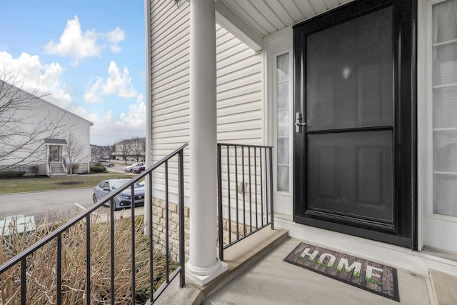 view of property entrance