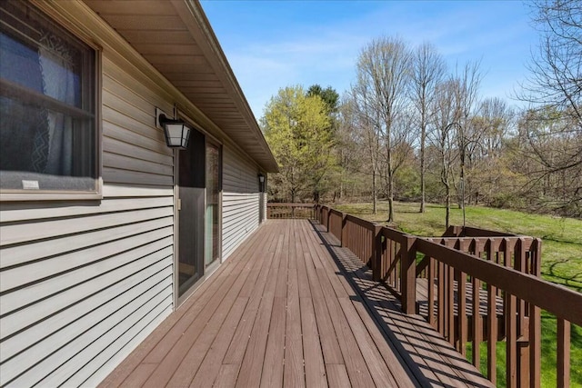 14580 Monroe Mills Rd, Mount Vernon, OH 43050 - deck with a yard