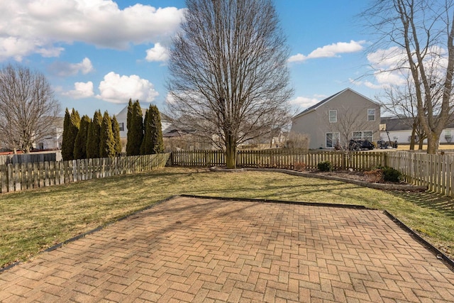 view of patio / terrace with fence private yard