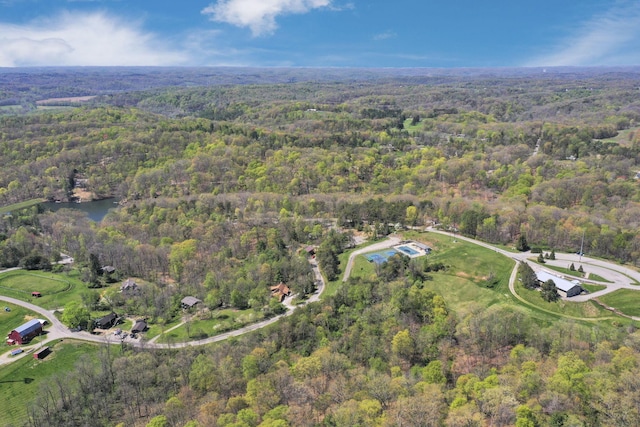 2098 Maya Ln, Sugar Grove, OH 43155 - bird's eye view with a forest view