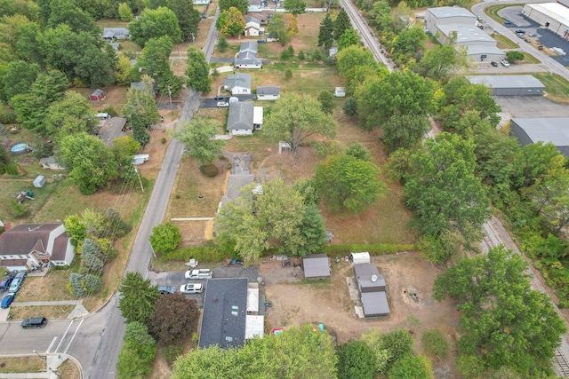 birds eye view of property featuring a residential view