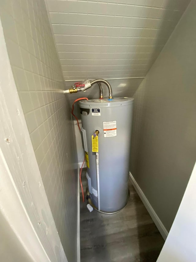 utilities with water heater