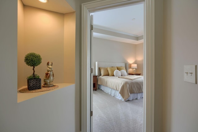 bedroom with carpet flooring