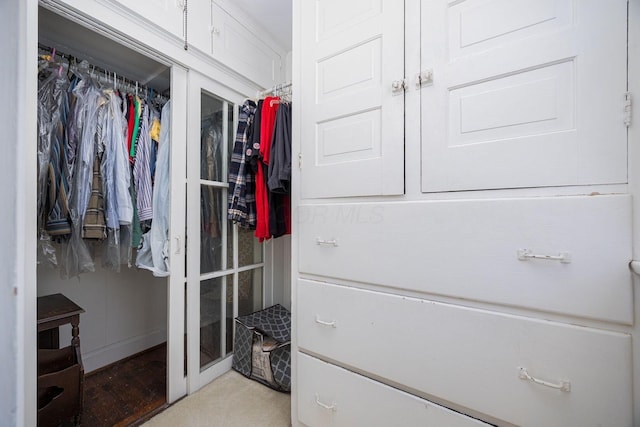 view of spacious closet