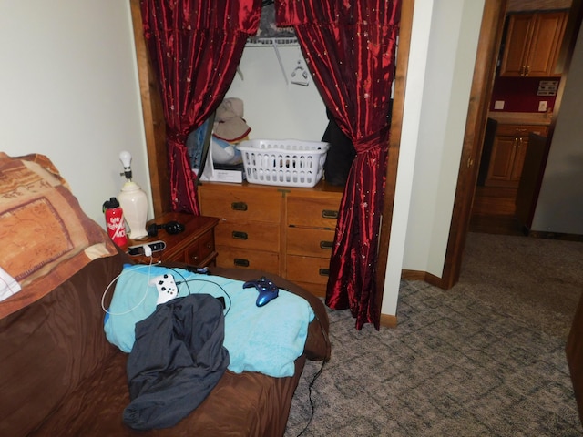 17916 Allen Center Rd, Marysville, OH 43040 - carpeted bedroom with baseboards