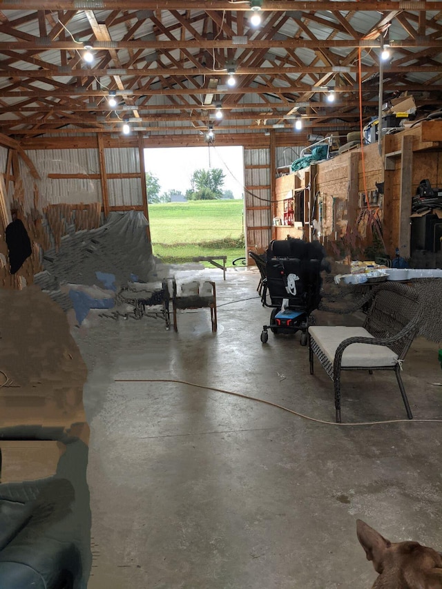 17916 Allen Center Rd, Marysville, OH 43040 - view of garage