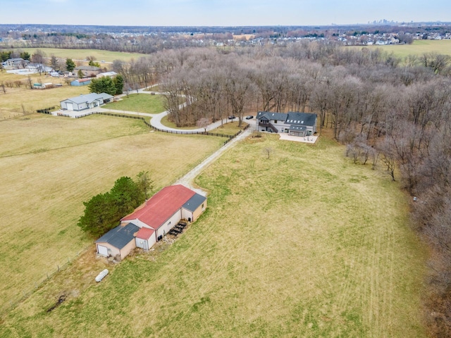 767 London Groveport Rd, Lockbourne, OH 43137 - aerial view with a rural view