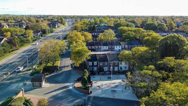 bird's eye view featuring a residential view