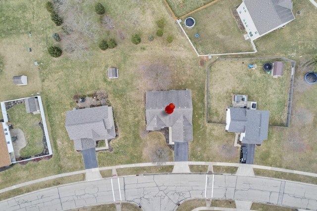 drone / aerial view