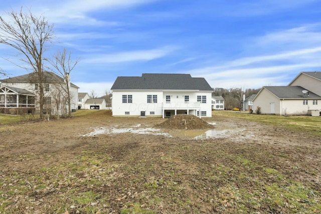 view of back of property