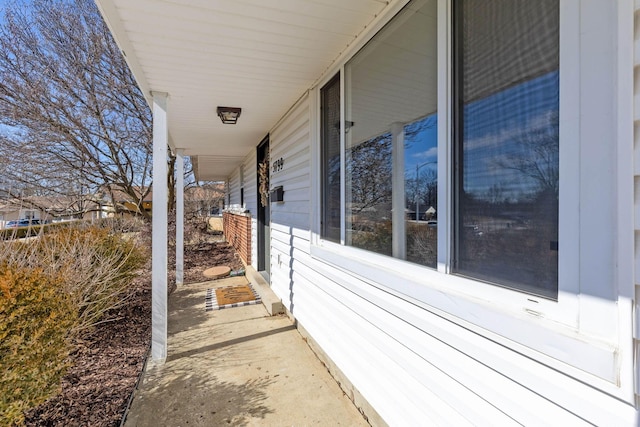 view of home's exterior