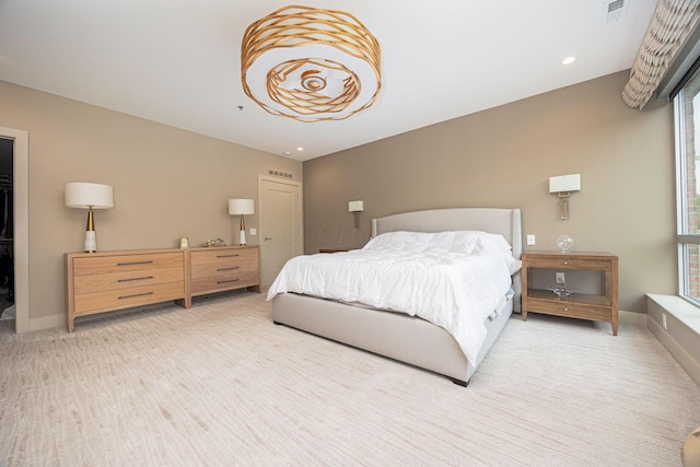 105 N Riverview St Unit 216, Dublin, OH 43017 - bedroom featuring multiple windows and baseboards