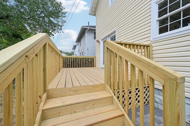 view of deck