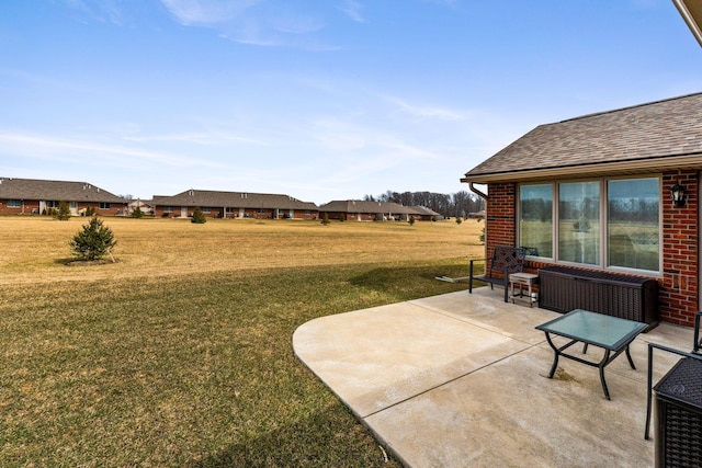 820 Timbers Edge, Marysville, OH 43040 - view of yard with a patio area