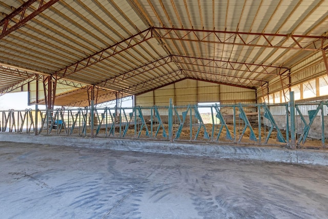 view of horse barn