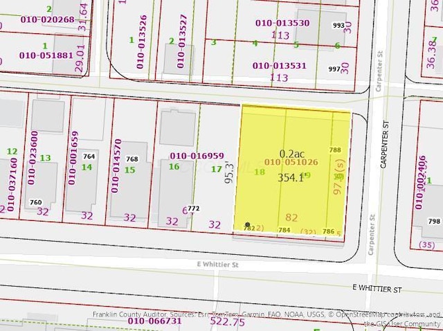 788 E Whittier St Unit 782, Columbus OH, 43206 land for sale