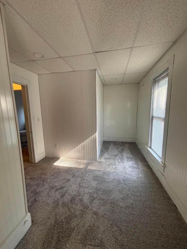 324 E Main St, Cardington, OH 43315 - carpeted spare room with a drop ceiling