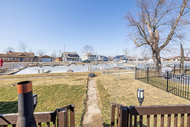 127 Brads Way, Russells Point, OH 43348 - view of yard with a residential view and fence